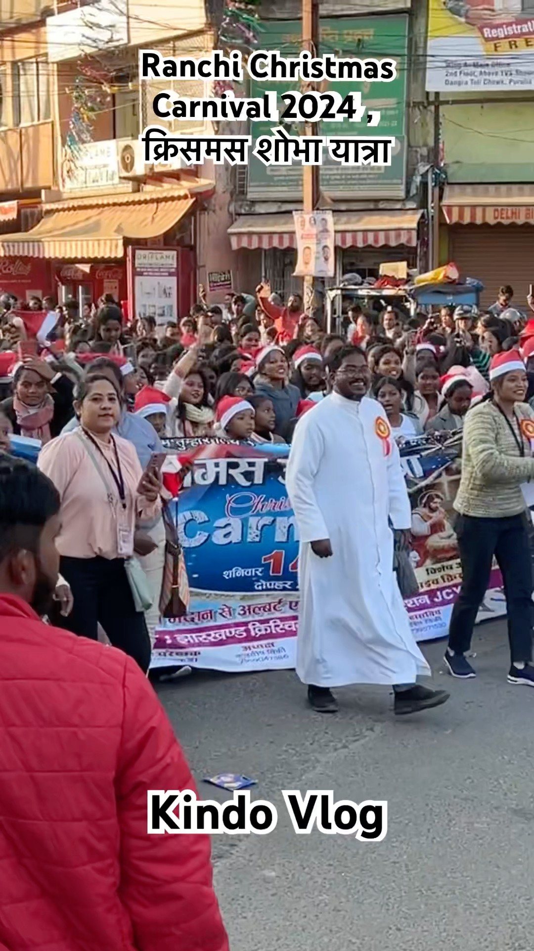 Ranchi Christmas Carnival 2024 , क्रिसमस शोभा यात्रा/video93
